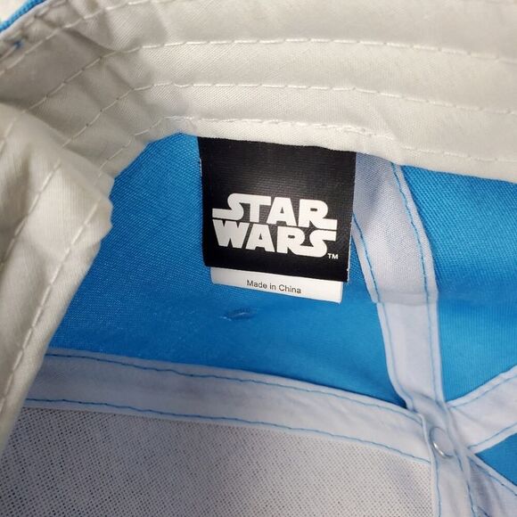 Star Wars Snapback Cap Gray Blue Size OSFM - Picture 3 of 9